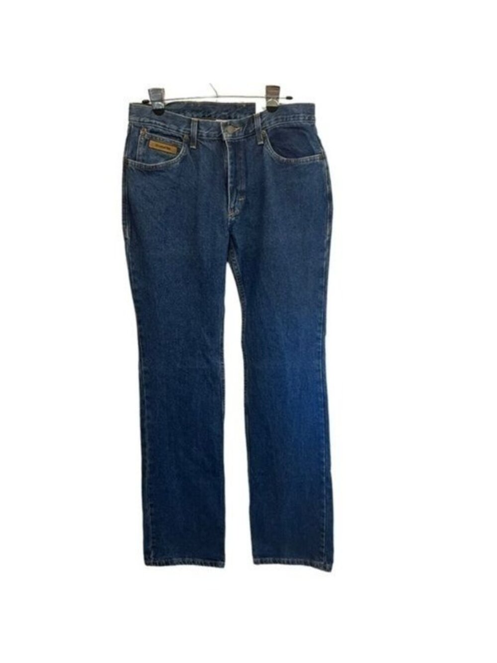 Texas Jeans Low-Rise Straight Leg 100% Cotton Blue Denim Jeans Womens Size 12